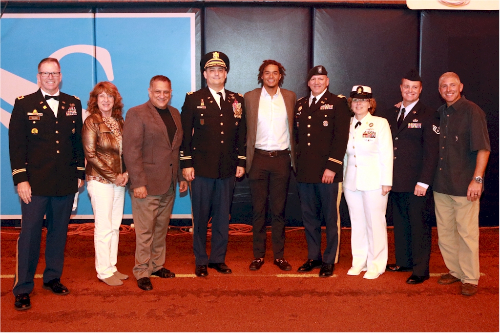 Ted Williams HoF Induction - Military Honorees - Chris Archer - MEL - 02182017
